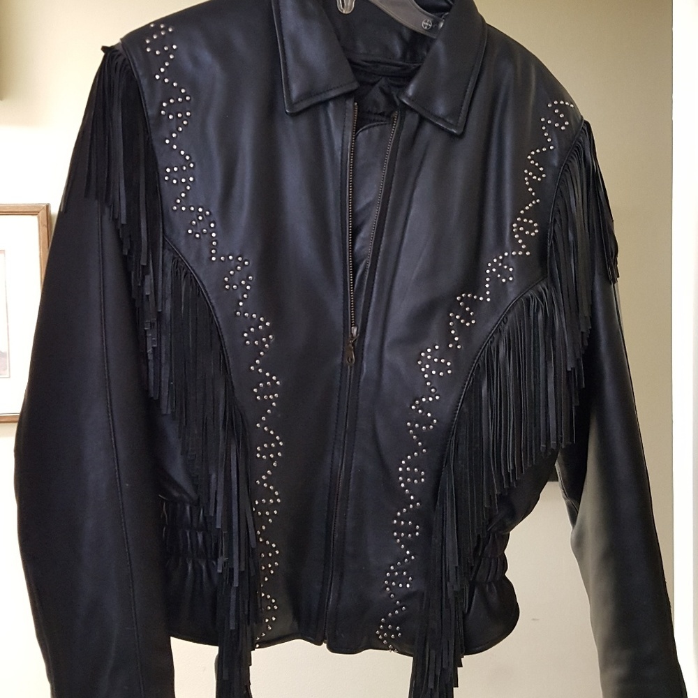 Biker Jacket - Medium Womans